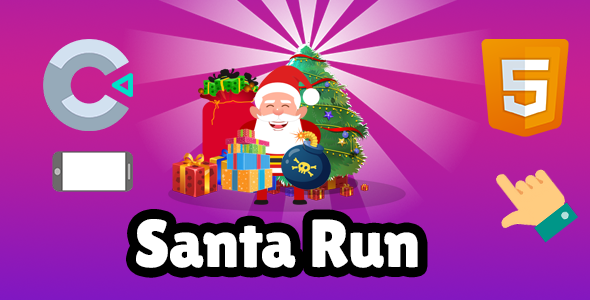 Santa Run – HTML5 – Construct 3
