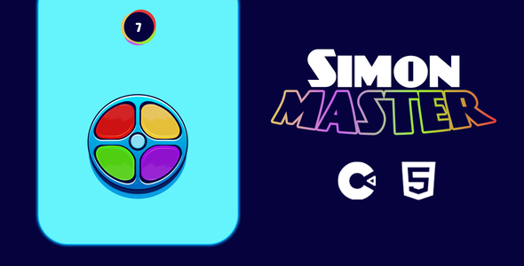 Simon Master – HTML5 Game – Construct 3