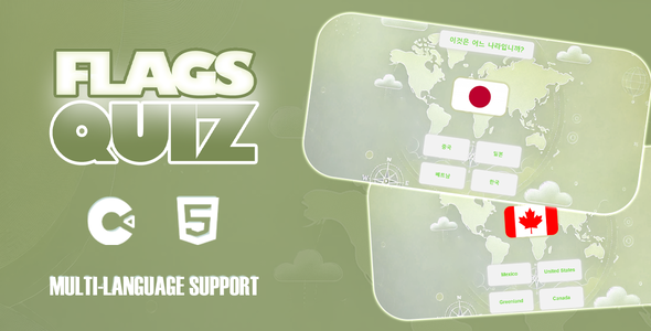 Flags Quiz – HTML5 Game – Construct 3