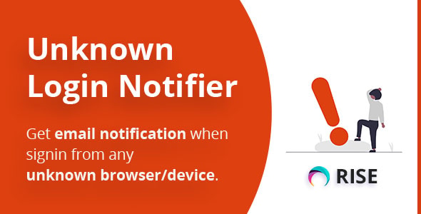 Unknown Login Notifier for RISE CRM 1.1