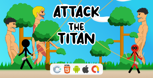 Attack the Titan – HTML5 Game (Construct 3)