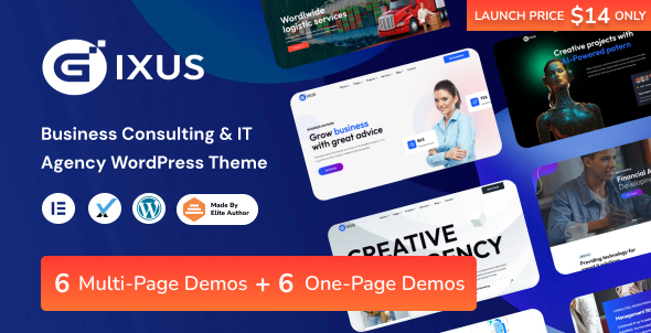 Gixus | Business Consulting & IT Agency WordPress 2.2