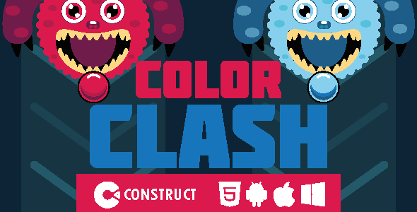 Color Clash – HTML 5 Mobile Game