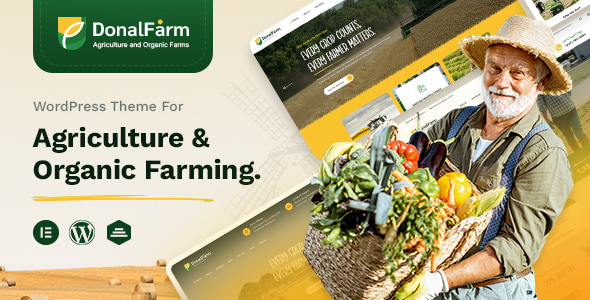 Donalfarm | Agriculture Organic Farming WordPress Theme 1.0.4