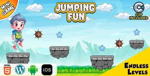 Jumping Fun – HTML5 Construct 3 Game