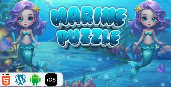 Marine Puzzle – HTML5 Construct3 Game