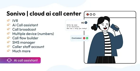 Sonivo – Ai cloud call center SAAS system