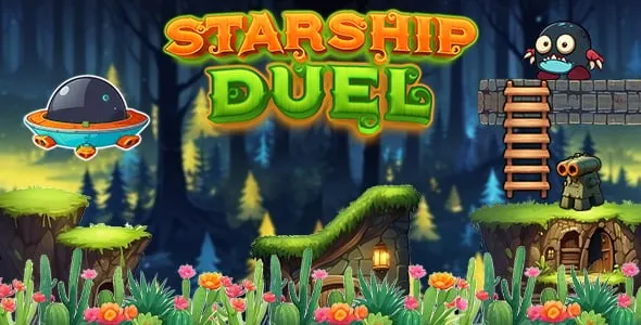 Starship Duel – HTML5 Construct3 Game
