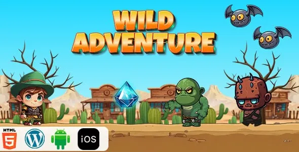 Wild Adventure – HTML5 Construct3 Game