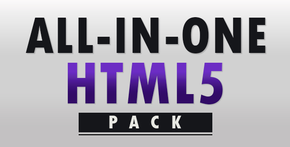 ALL-IN-ONE PACK – HTML5 – Phaser 3