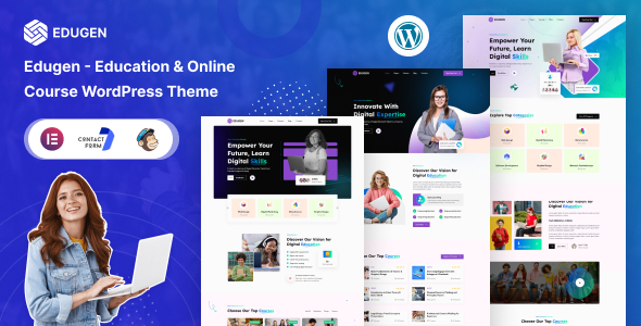 Edugen – Education & Online Course WordPress Theme
