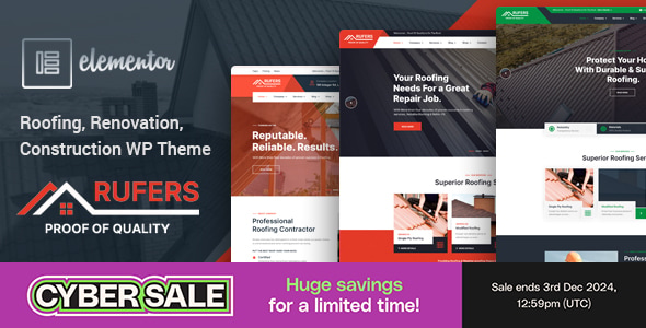 Rufers – Renovation Services WordPress Theme