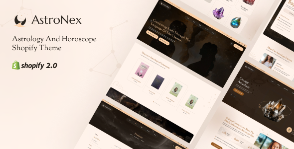 Astronex – Astrology, Horoscope Gemstone Store Shopify Theme