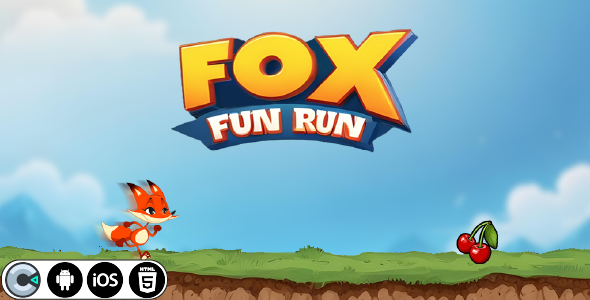 Fox Fun Run – HTML5 Construct3 Game