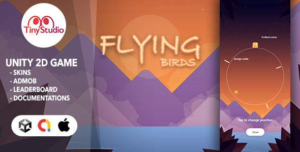 Flying Bird – Unity project