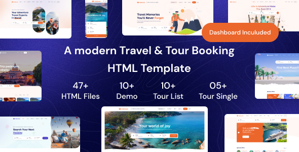 ViaTours – Travel & Tour Agency HTML Template