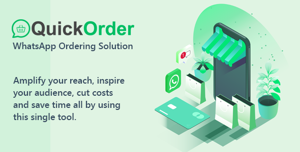 QuickOrder Pro – WhatsApp Food Ordering Addon (SAAS)