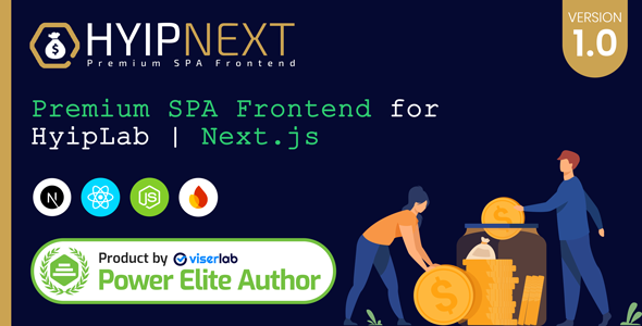 HyipNext – Premium SPA Frontend For HyipLab | Next.js