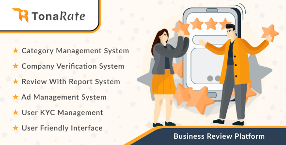 TonaRate – Business Review Platform