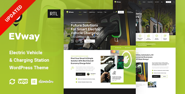 EVway – Electric Vehicle & Charging Station WordPress Theme 1.0.6