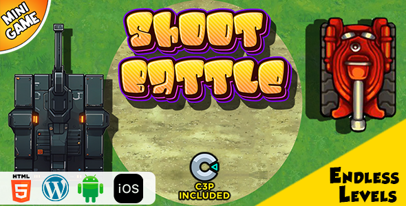 Shoot Battle – HTML5 Construct 3 Game
