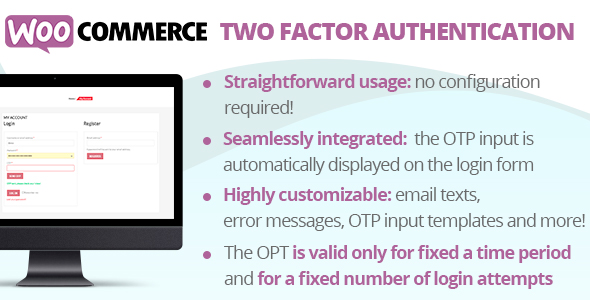 WooCommerce Two Factor Authentication 2.0