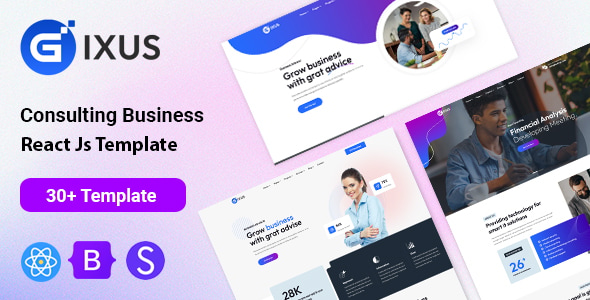 Gixus – Consulting Business React Template