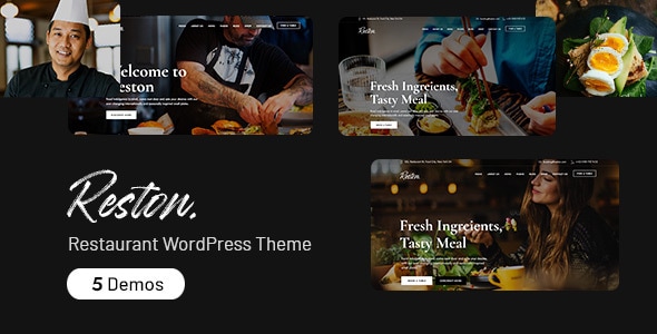 Reston – Restaurant WordPress Theme