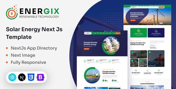 Energix – Solar Energy Next Js Template