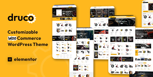 Druco – Elementor WooCommerce WordPress Theme 1.3.8