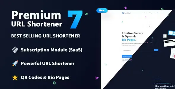 Premium URL Shortener – Link Shortener, Bio Pages & QR Codes 7.6.5 [Extended Version]