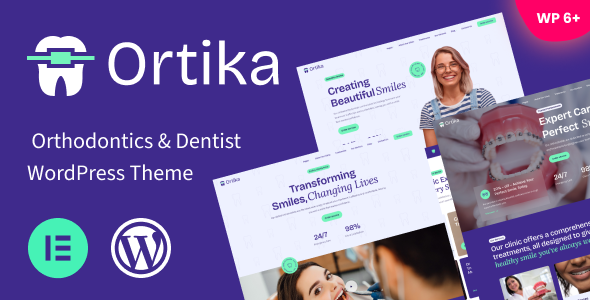 Ortika – Dentist & Orthodontics WordPress Theme
