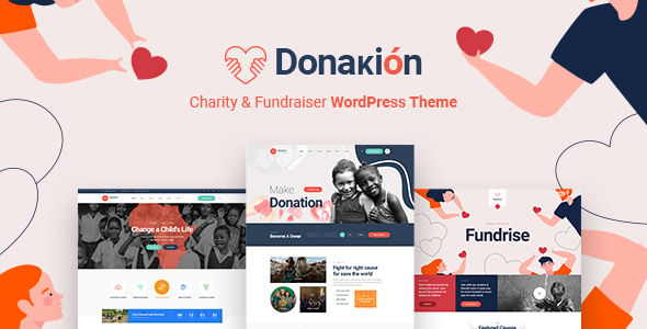 Donakion – Fundraising & Charity Foundation WordPress Theme + RTL 1.2.1