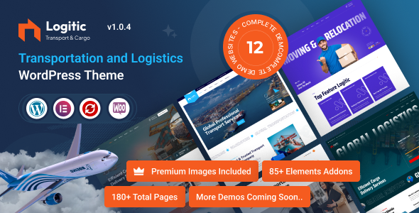 Logitic – Transportation & Logistics WordPress Theme 1.0.7