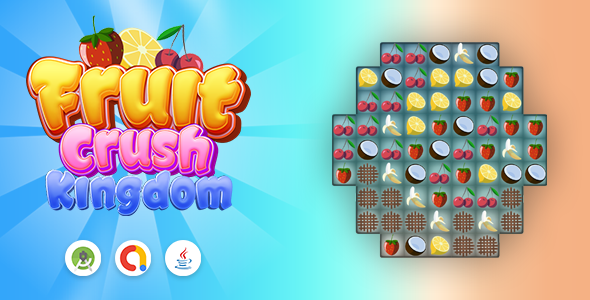Fruit Crush Kingdom Game – The Ultimate Juicy Match-3 Adventure Game, AdMob Ads