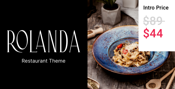 Rolanda – Restaurant WordPress Theme 1.0.1