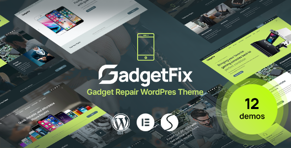 Gadgetfix – Phone and Gadget Repair Service WordPress Theme 1.0.4