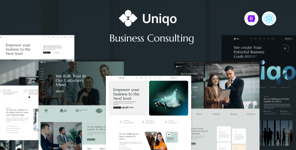 Uniqo – Business Consulting React Template
