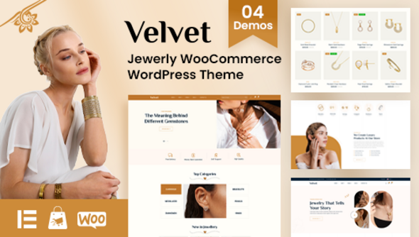 Velvet – Jewelry Store WooCommerce WordPress Theme 1.0.2