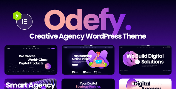 Odefy – Creative Multipurpose WordPress Theme 1.0.12