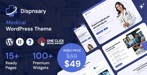 Dispnsary – Medical and Health Care WordPress Theme