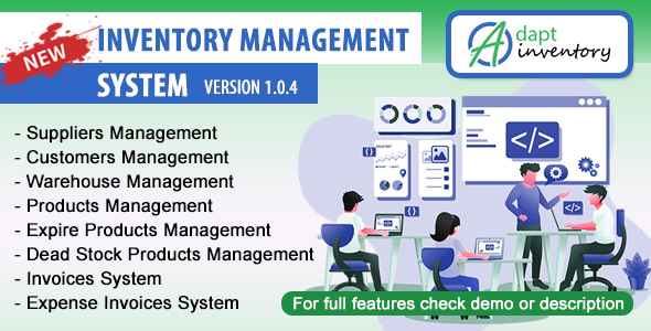 Adapt Inventory Management System 1.0.4