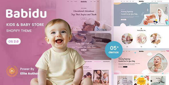 Babidu – Kids & Baby Store Shopify 2.0 Theme