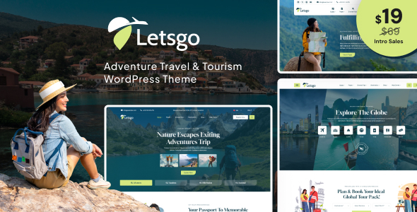 Letsgo – Adventure Tour & Travel WordPress Theme