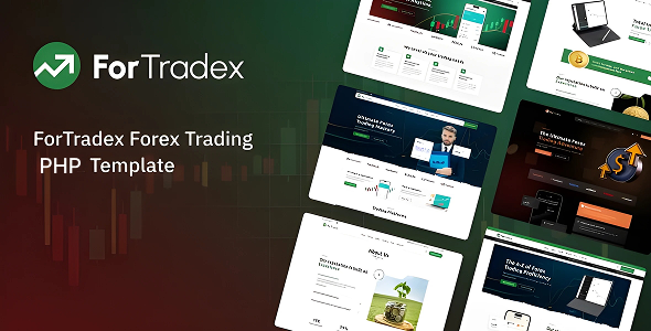 ForTradex – Forex Broker & Trading PHP Template