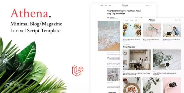 Athena – Laravel Creative Multilingual Blog 1.2.9