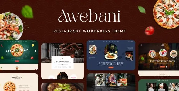 Awebani – Restaurant WordPress Theme 1.1.1