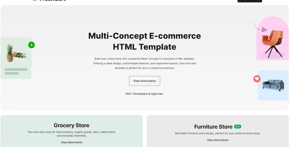FreshCart – eCommerce HTML Template 1.4.0
