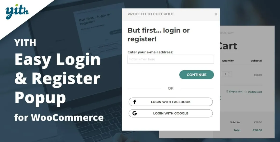 YITH Easy Login & Register Popup for WooCommerce 2.6.0