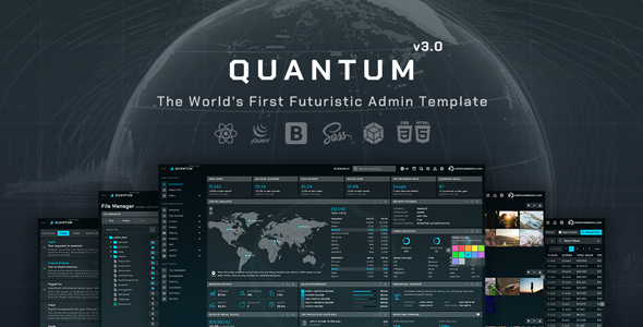 Quantum – React 19 Bootstrap Admin Template